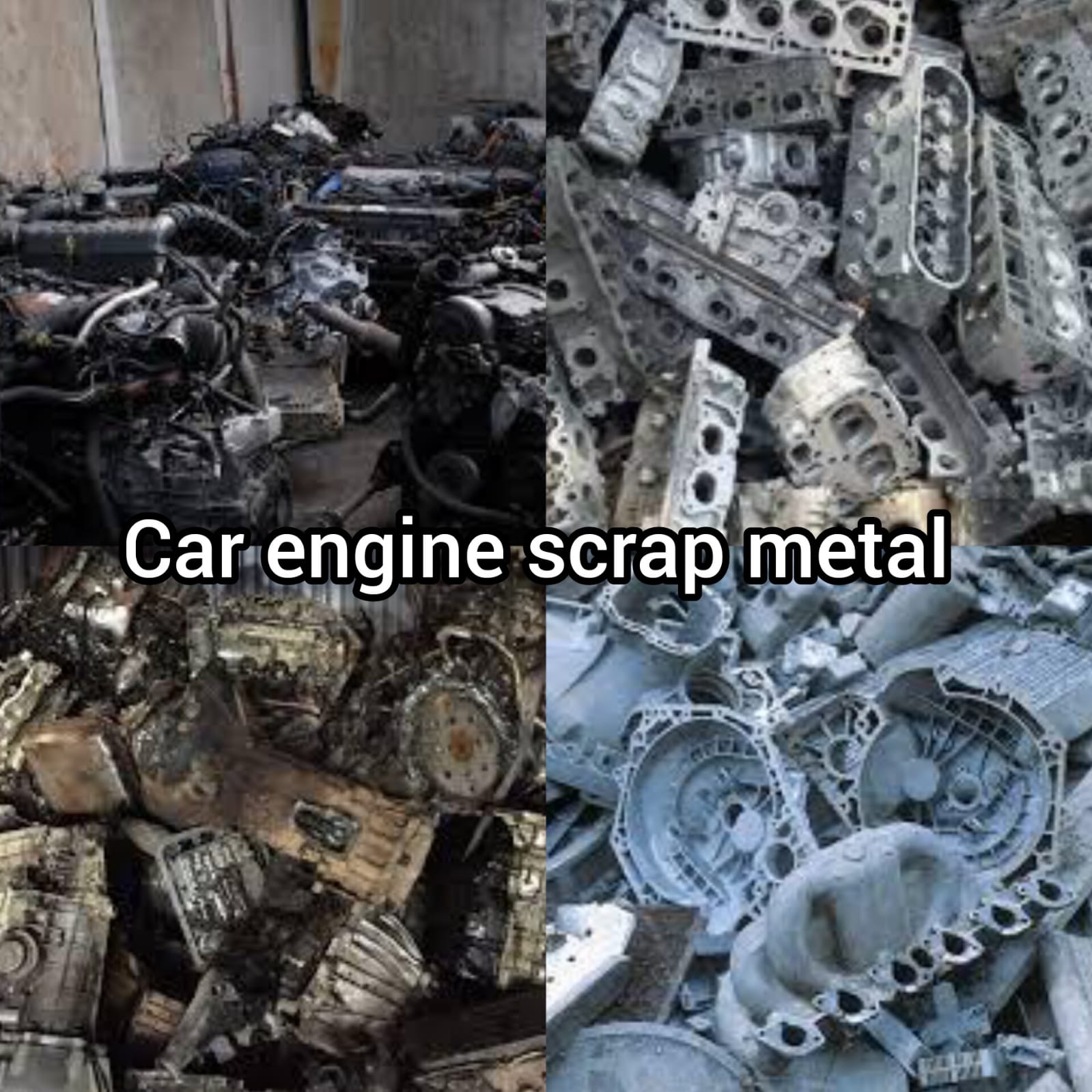 Car Engine Scrap Metal